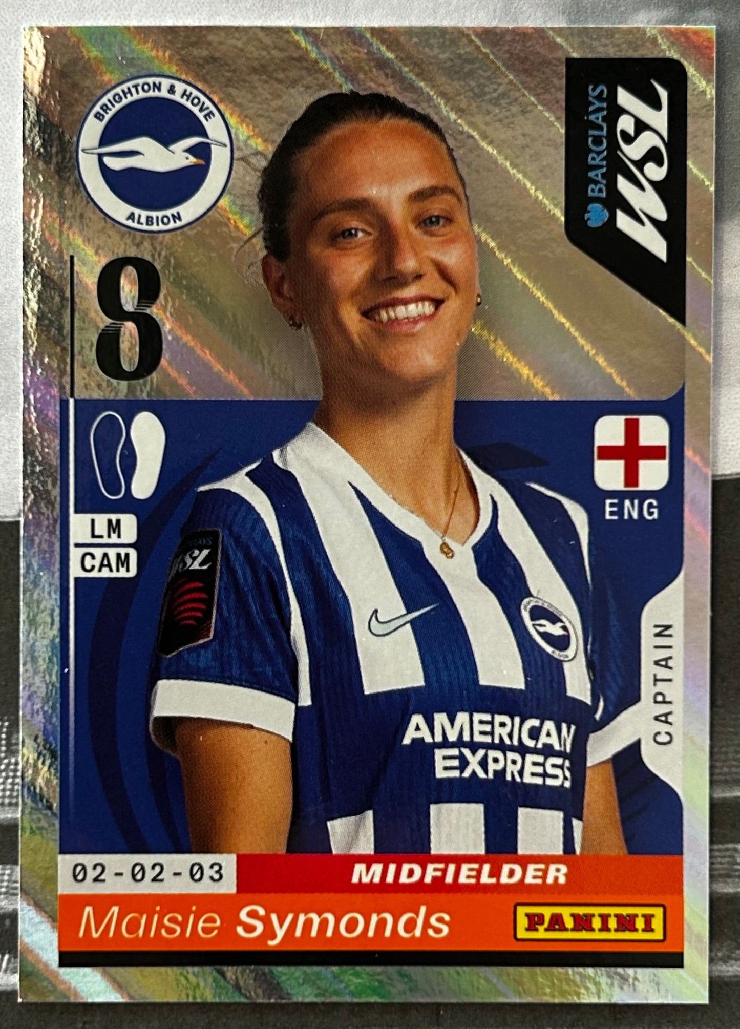 Panini Barclays Women's Super League 2026 Sticker Collection - SINGLE STICKERS (#38 - #235)