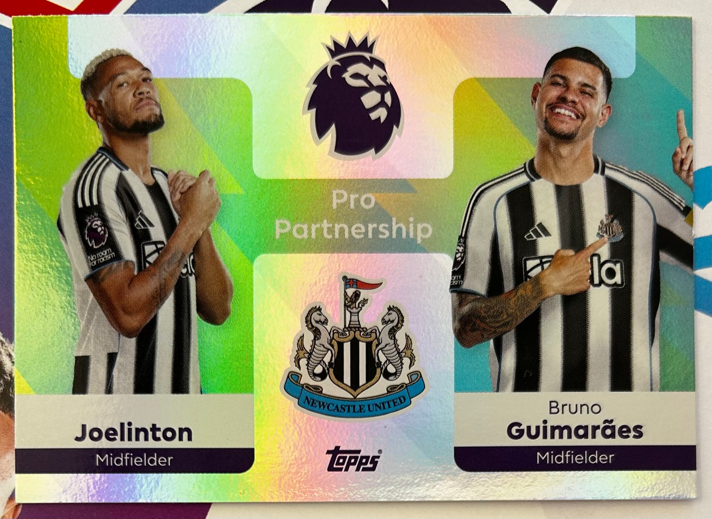 Topps Premier League 2026 Debut Edition - Single PRO PARTNERSHIPS Insert Cards #361 - #380