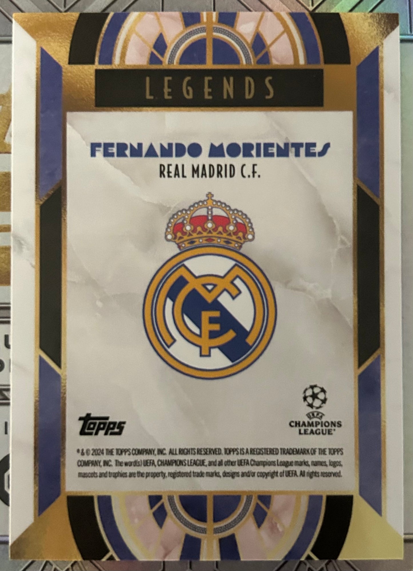 Topps UCC Deco 2024-25 - Single REAL MADRID Cards (Base & Inserts)