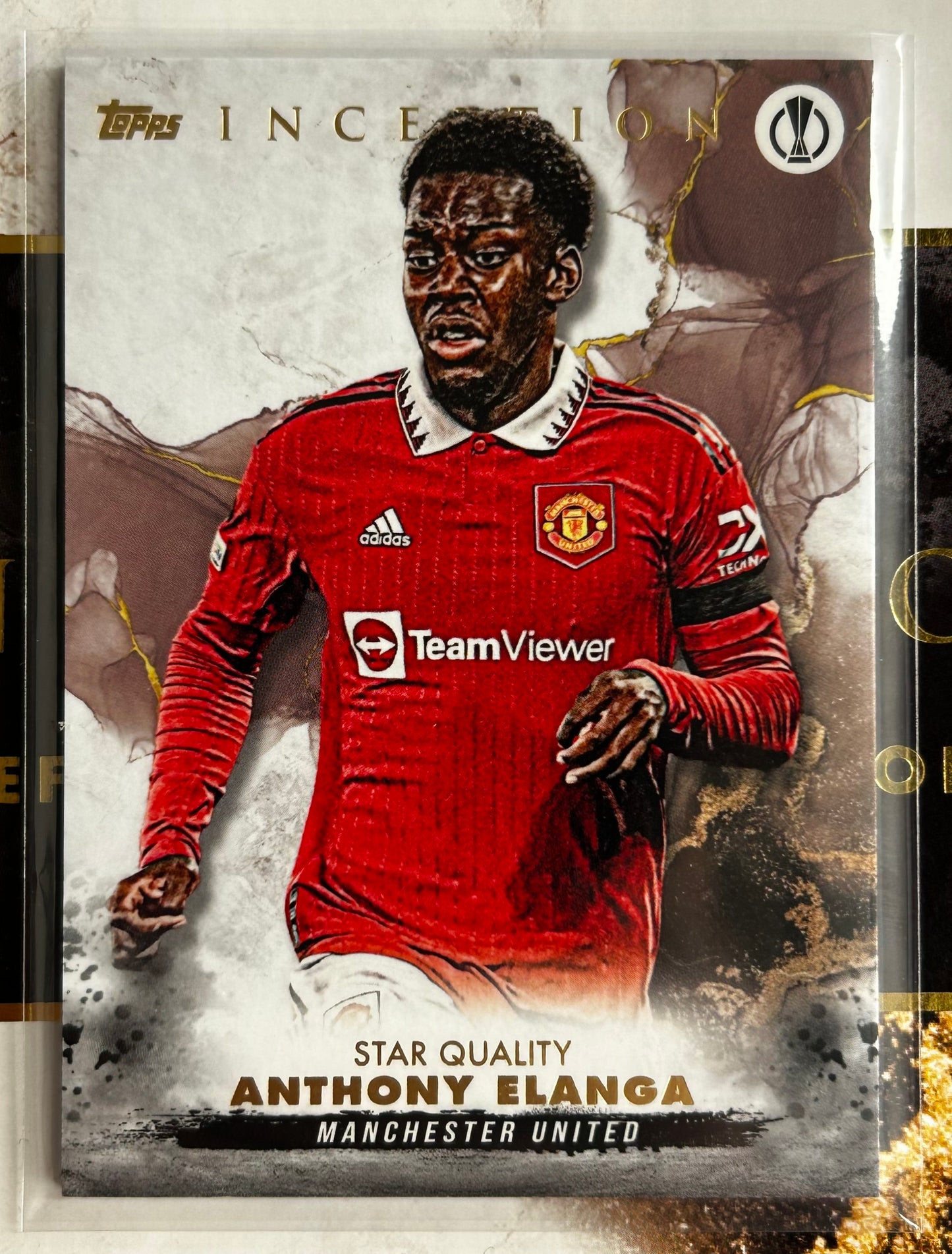 Topps UEFA Inception 2023 - ANTHONY ELANGA (MANCHESTER UNITED) Star Quality