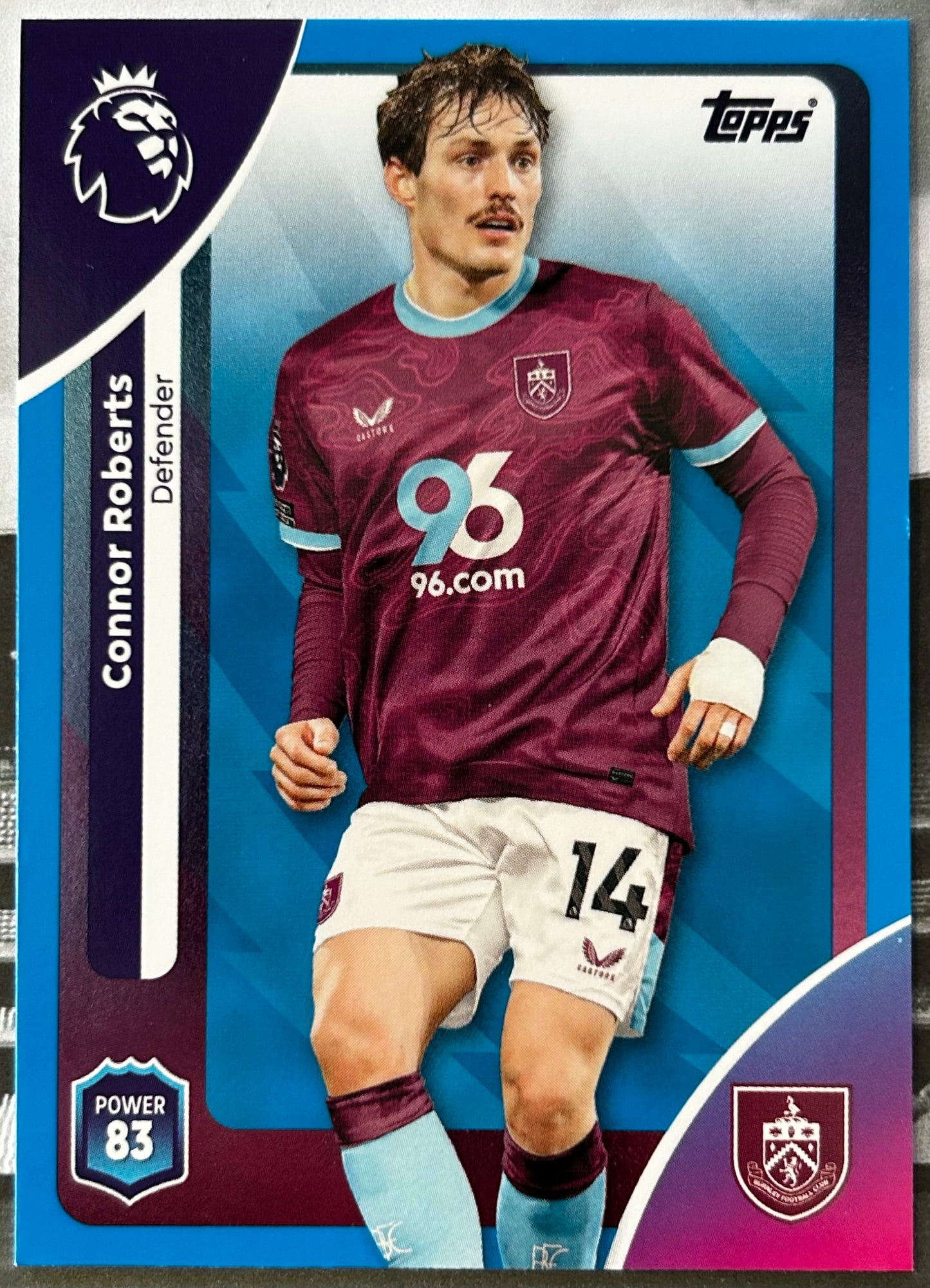 Topps Premier League 2026 Debut Edition - Single BLUE BASE PARALLEL Cards (All Teams)