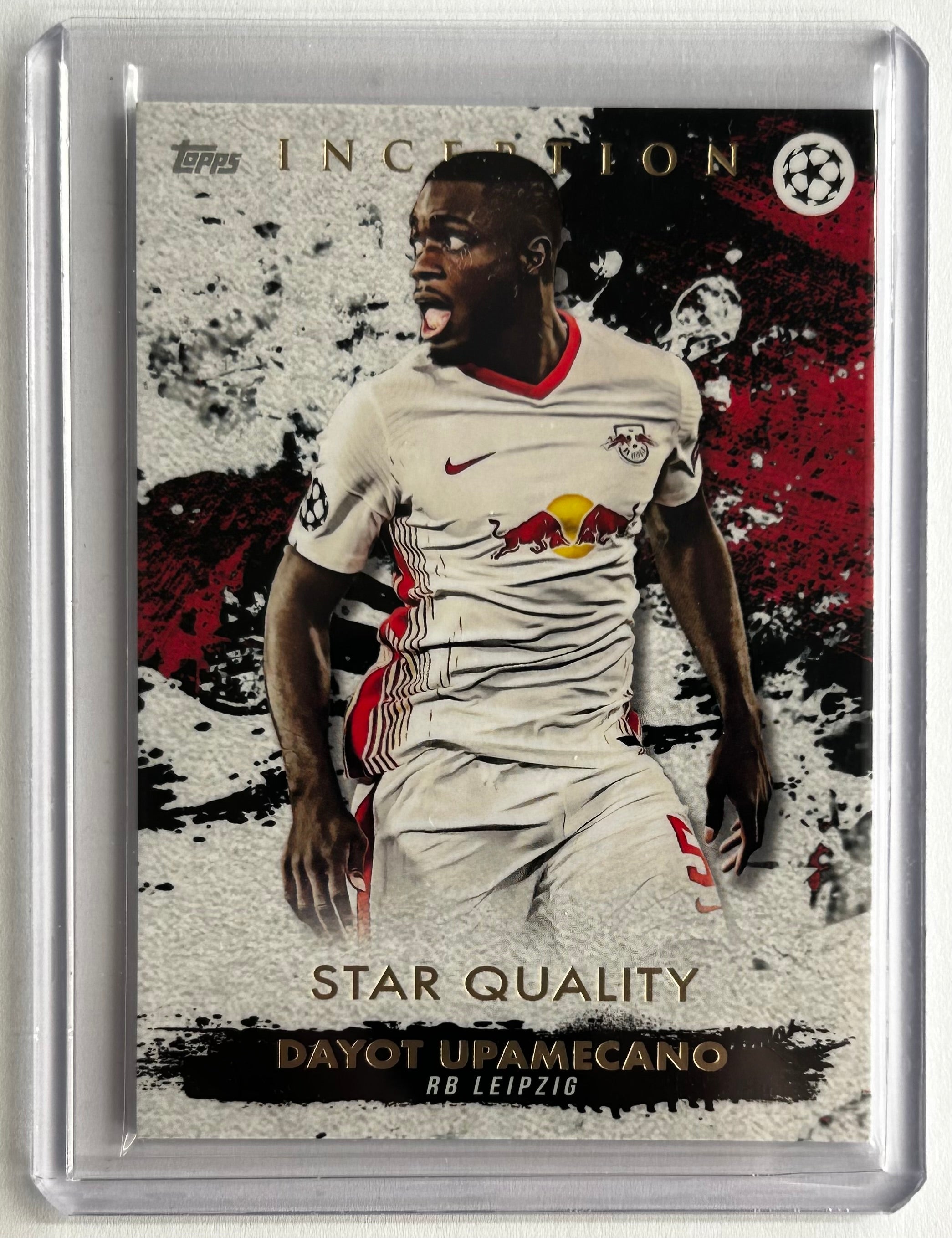 2020-21 Topps Inception UCL - DAYOT UPAMECANO (RB LEIPZIG) Star Qualit ...
