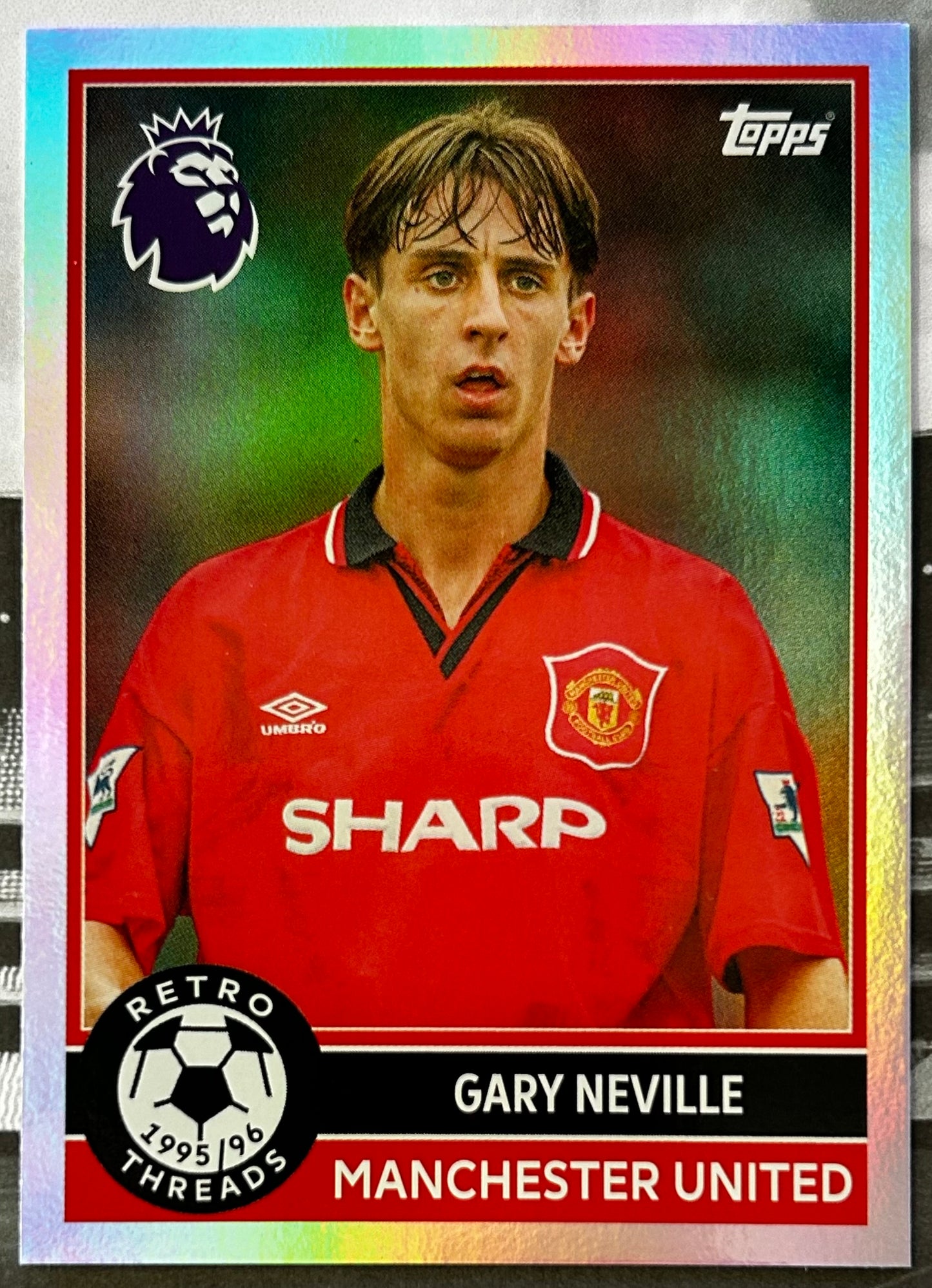 Topps Premier League 2026 Debut Edition - Single RETRO THREADS Insert Cards #381 - #400