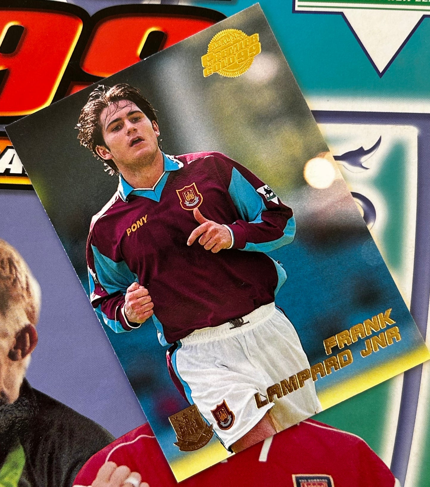 Merlin's Premier Gold 99 Trading Cards - FRANK LAMPARD JNR (WEST HAM UNITED) #140