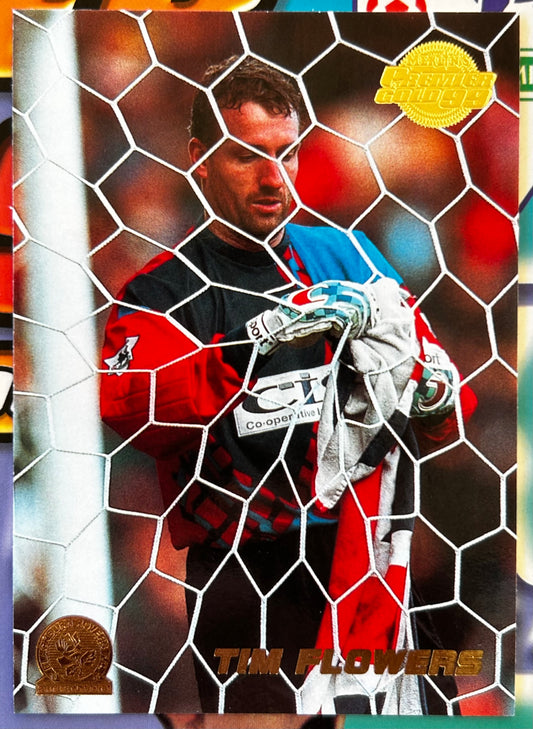 Merlin's Premier Gold 99 Trading Cards - TIM FLOWERS (BLACKBURN ROVERS) #17