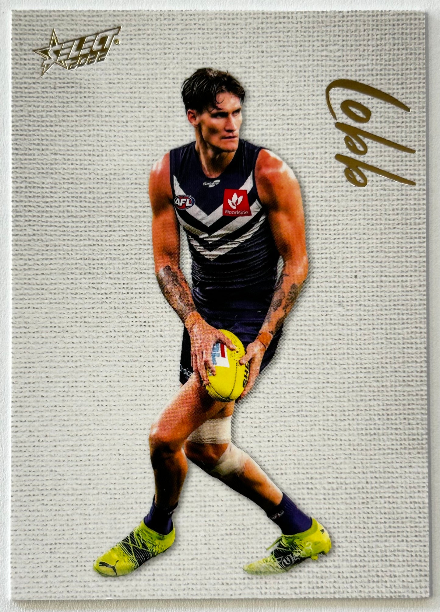 2022 AFL Select Footy Stars Jumbo - RORY LOBB (FREMANTLE DOCKERS) Blank Canvas BC60 #018/250