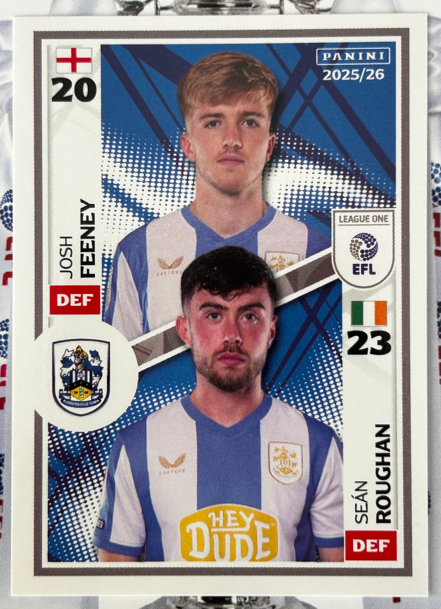 Panini EFL 2025-26 Sticker Collection - Single LEAGUE ONE Stickers (#533 - #580)