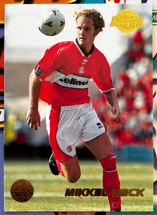 Merlin's Premier Gold 99 Trading Cards - MIKKEL BECK (MIDDLESBROUGH) #94