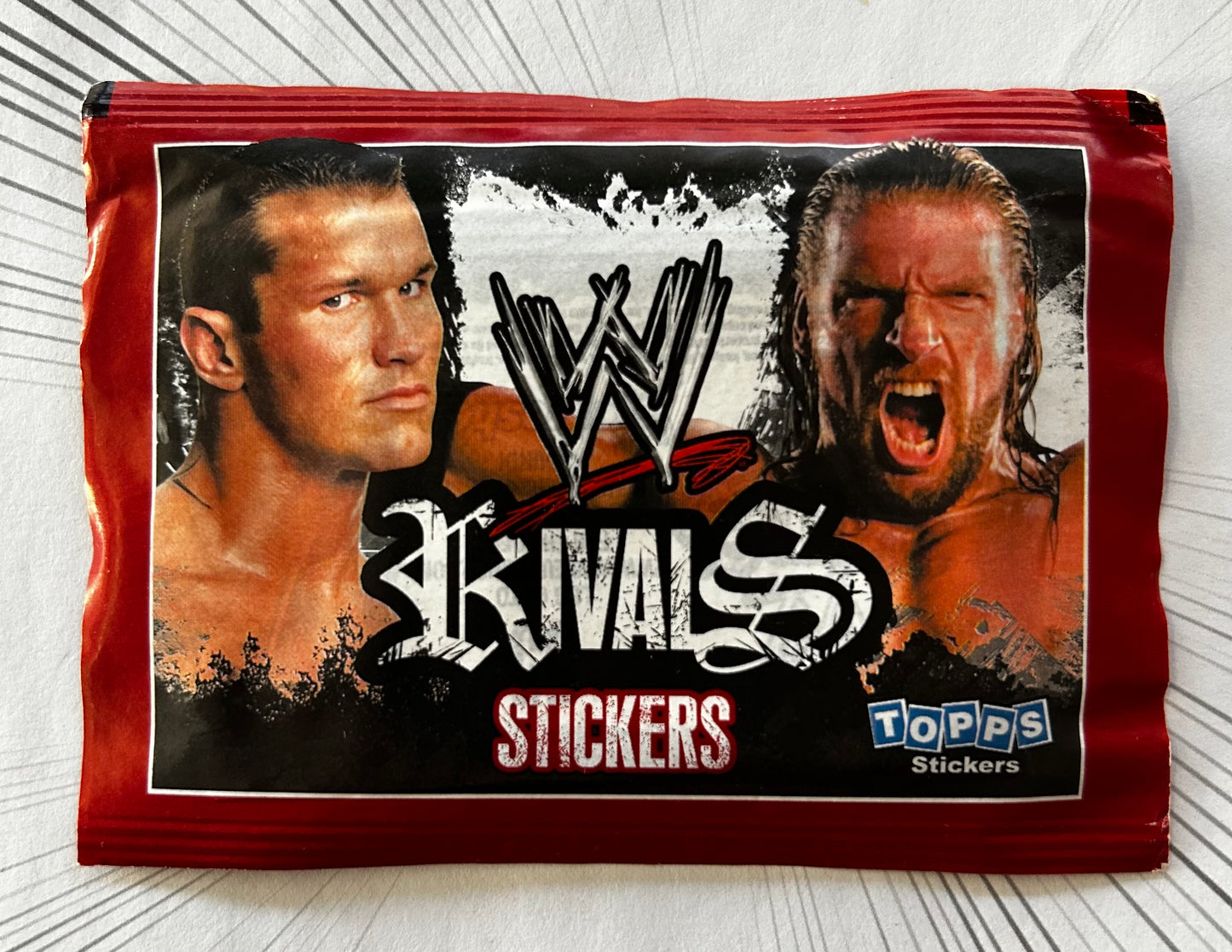 Topps WWE Rivals (2009) Sticker Collection - Sticker Packets