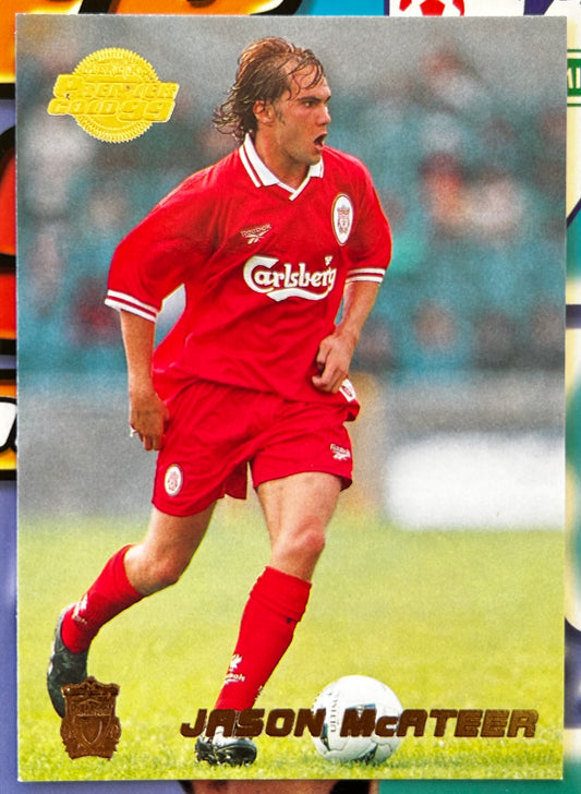 Merlin's Premier Gold 99 Trading Cards - JASON McATEER (LIVERPOOL) #76