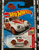 Mattel Hot Wheels Diecast Basic 1:64 - White Volkswagen Beetle Holiday Racers (Valentines 2021)