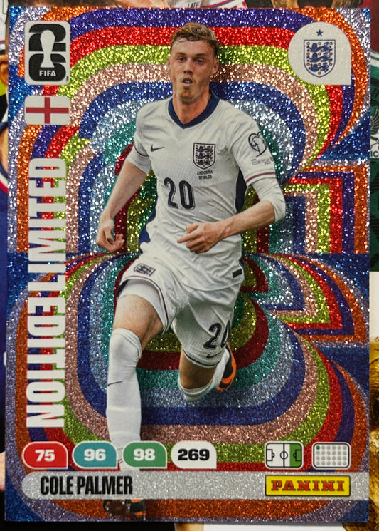 Panini FIFA World Cup 2026 Adrenalyn XL - COLE PALMER (ENGLAND) Limited Edition