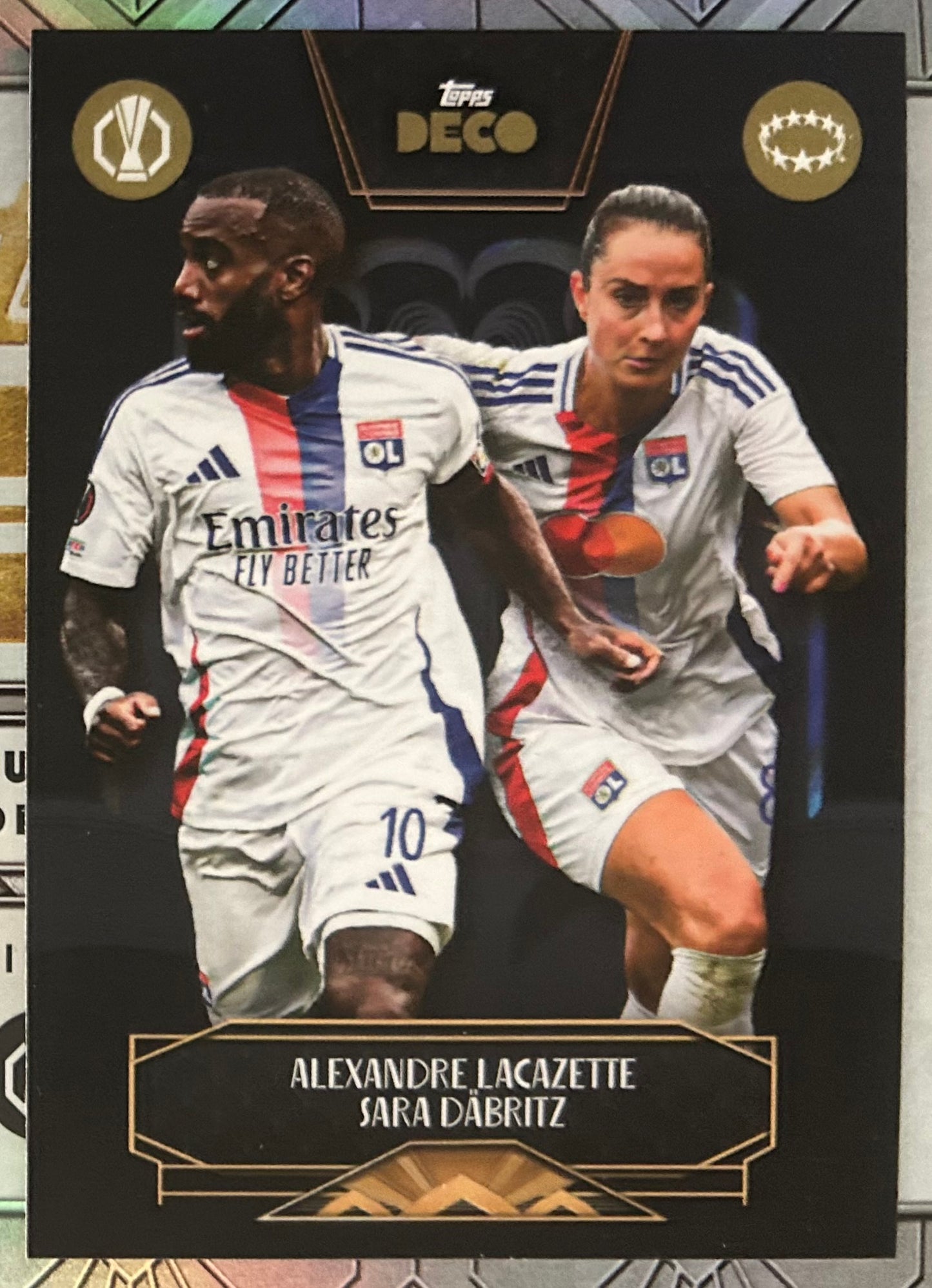Topps UCC Deco 2024-25 - Single OLYMPIQUE LYONNAIS Cards (Base & Inserts)
