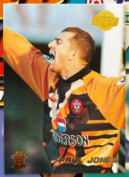 Merlin's Premier Gold 99 Trading Cards - PAUL JONES (SOUTHAMPTON) #122