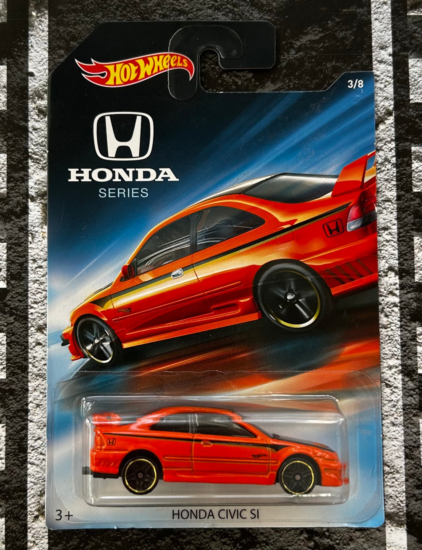 Mattel Hot Wheels Diecast 1:64 -Honda Civic SI 3/8 Honda series