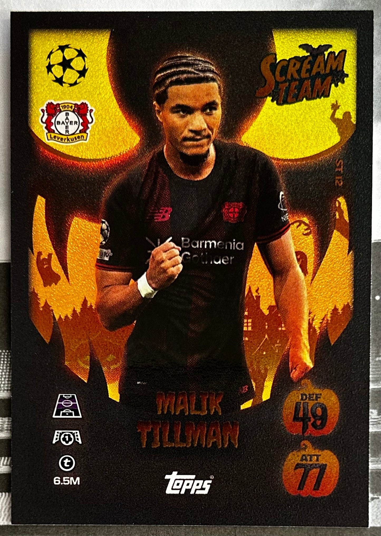 Topps 2025-26 Match Attax UEFA Update - Single SCREAM TEAM Cards (ST1 - ST16)
