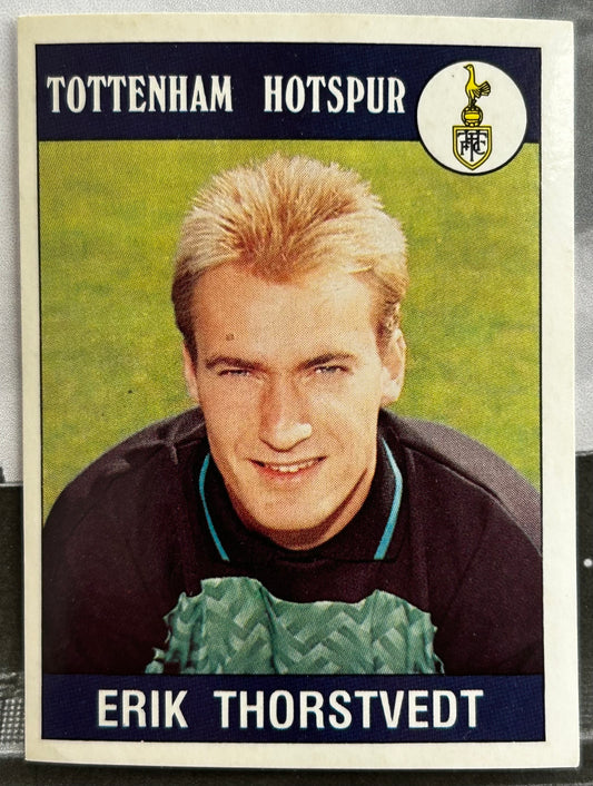 Panini Football 90 Sticker - ERIK THORSTVEDT (TOTTENHAM HOTSPUR) #277