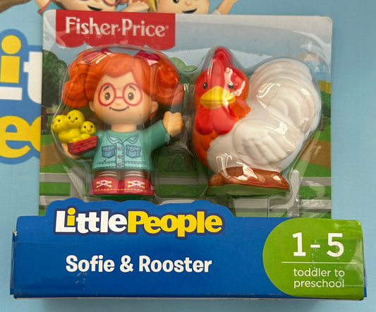 Fisher-Price Little People 2 Pack - SOFIE & ROOSTER (2017) FGX93