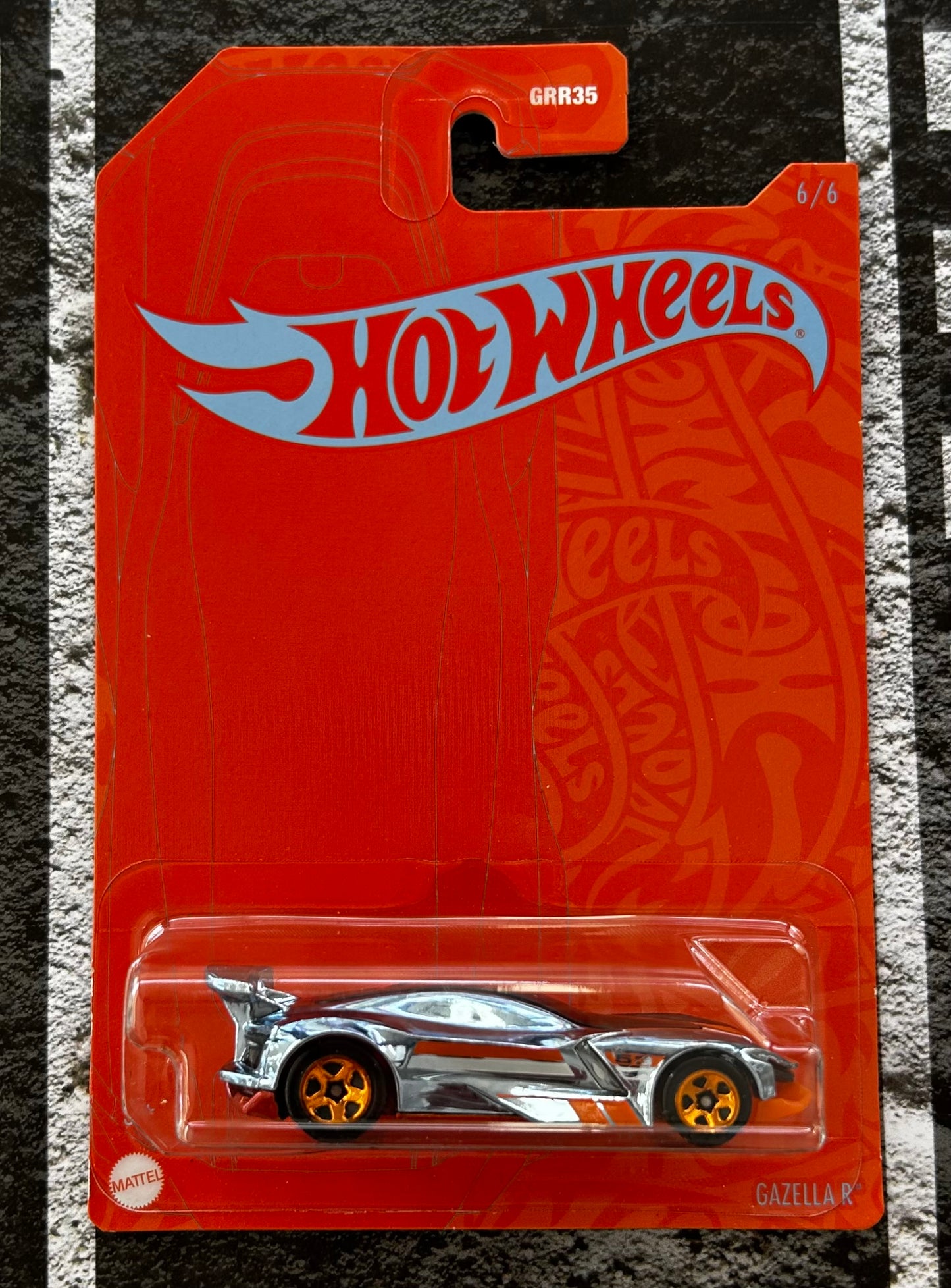 Mattel Hot Wheels Diecast 1:64 - Gazella R 6/6 53rd Anniversary series