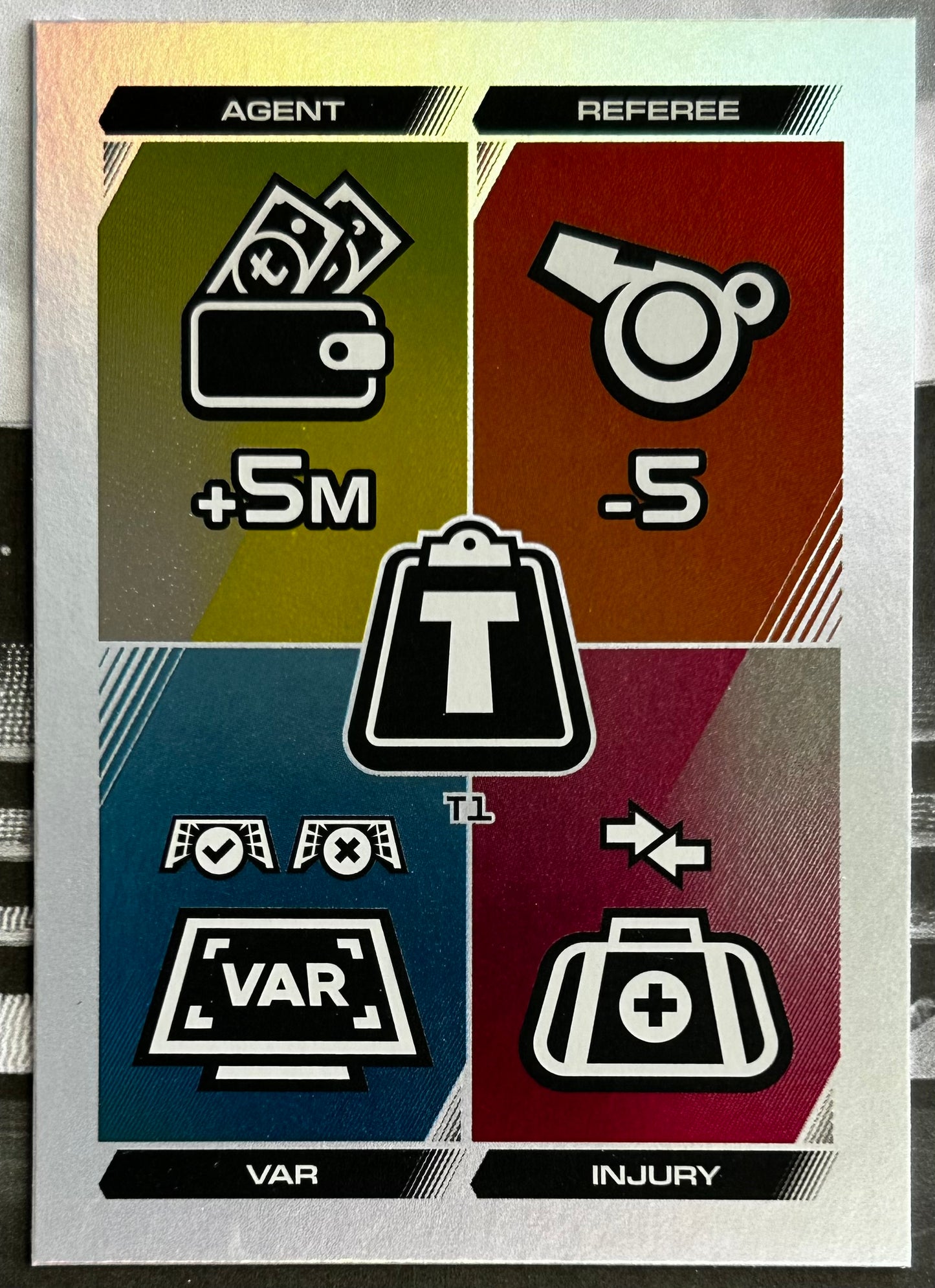 2025-26 Topps UCC Match Attax - TACTIC CARD Holofoil Starter Pack Exclusive T1