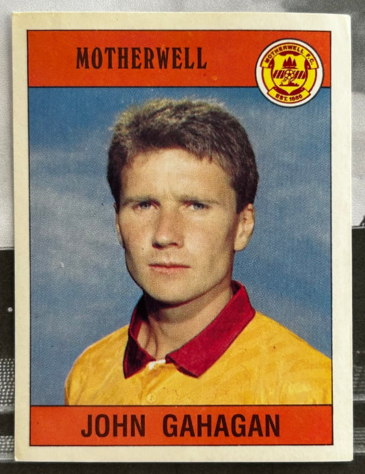 Panini Football 90 Sticker - JOHN GAHAGAN (MOTHERWELL) #440