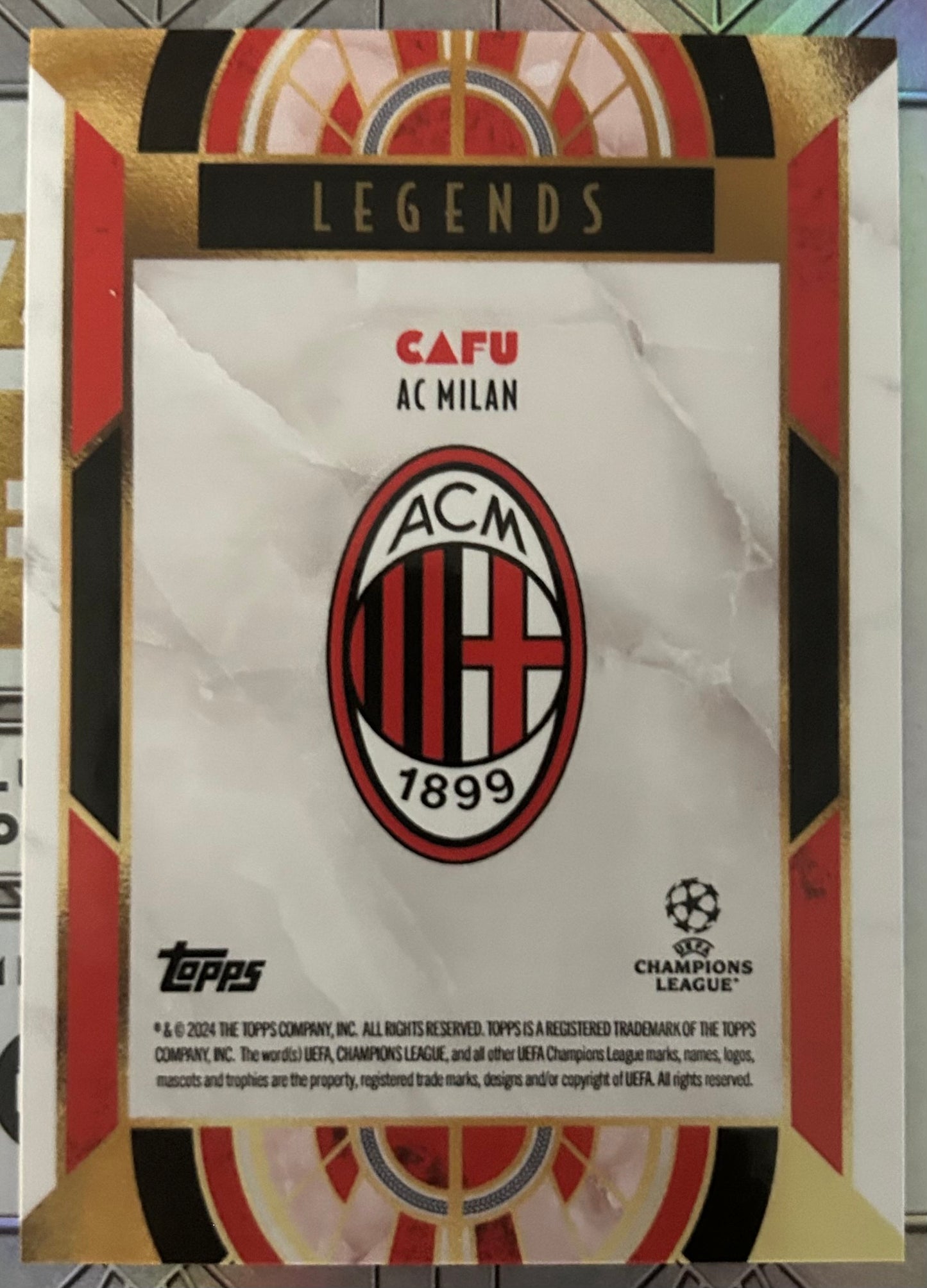 Topps UCC Deco 2024-25 - Single AC MILAN Cards (Base & Inserts)