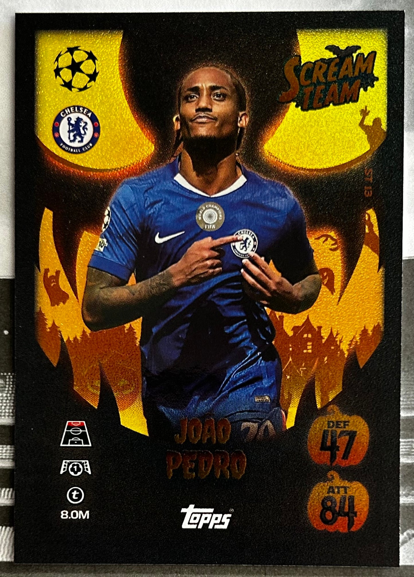 Topps 2025-26 Match Attax UEFA Update - Single SCREAM TEAM Cards (ST1 - ST16)