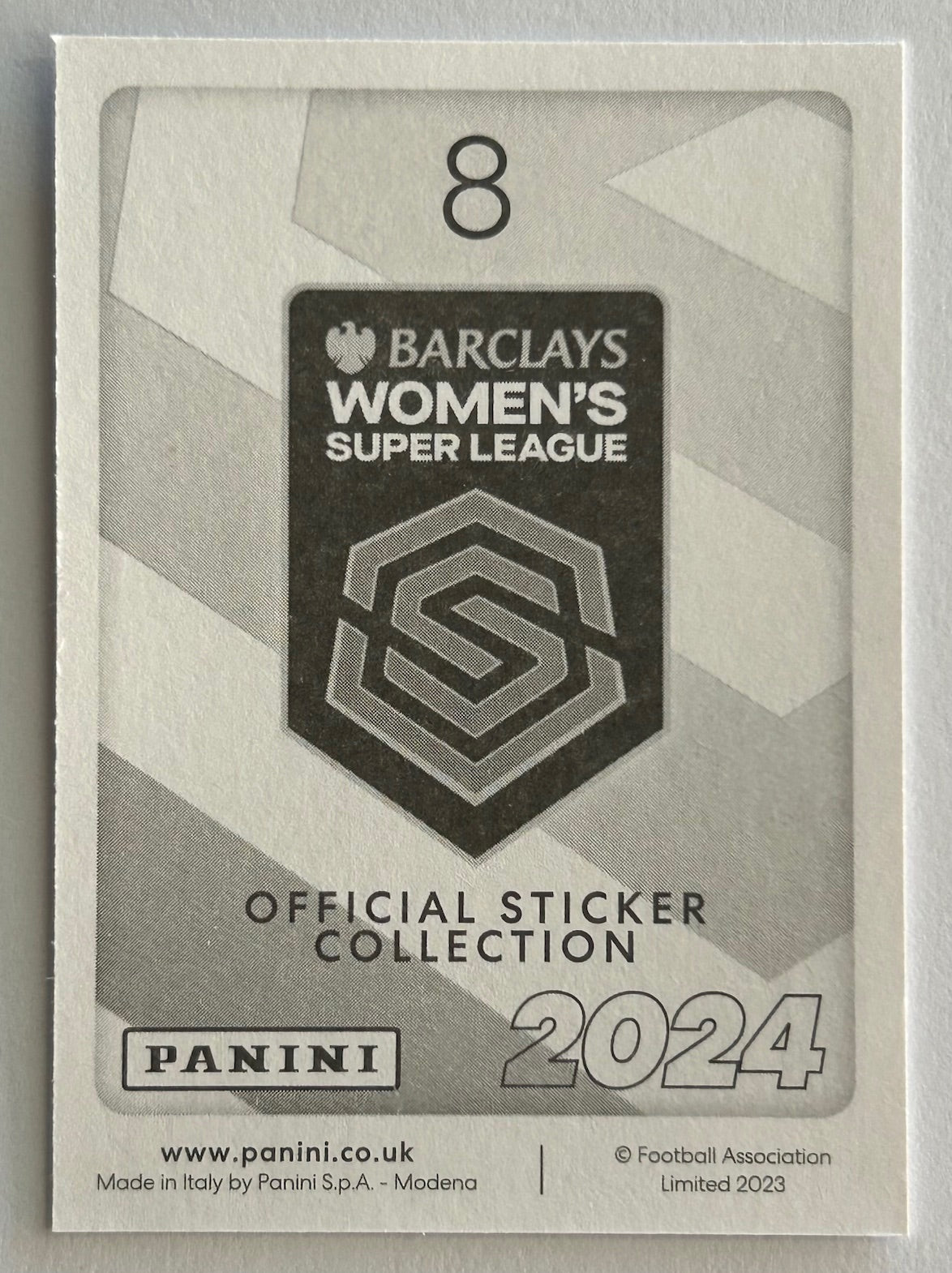 Panini Barclays Women's Super League 2024 - WHELAN (LEICESTER CITY) Captain Sticker #8