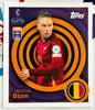 Topps UEFA Women's EURO 2025 Sticker Collection - JASSINA BLOM (BELGIUM) WEuro Hotshot #125