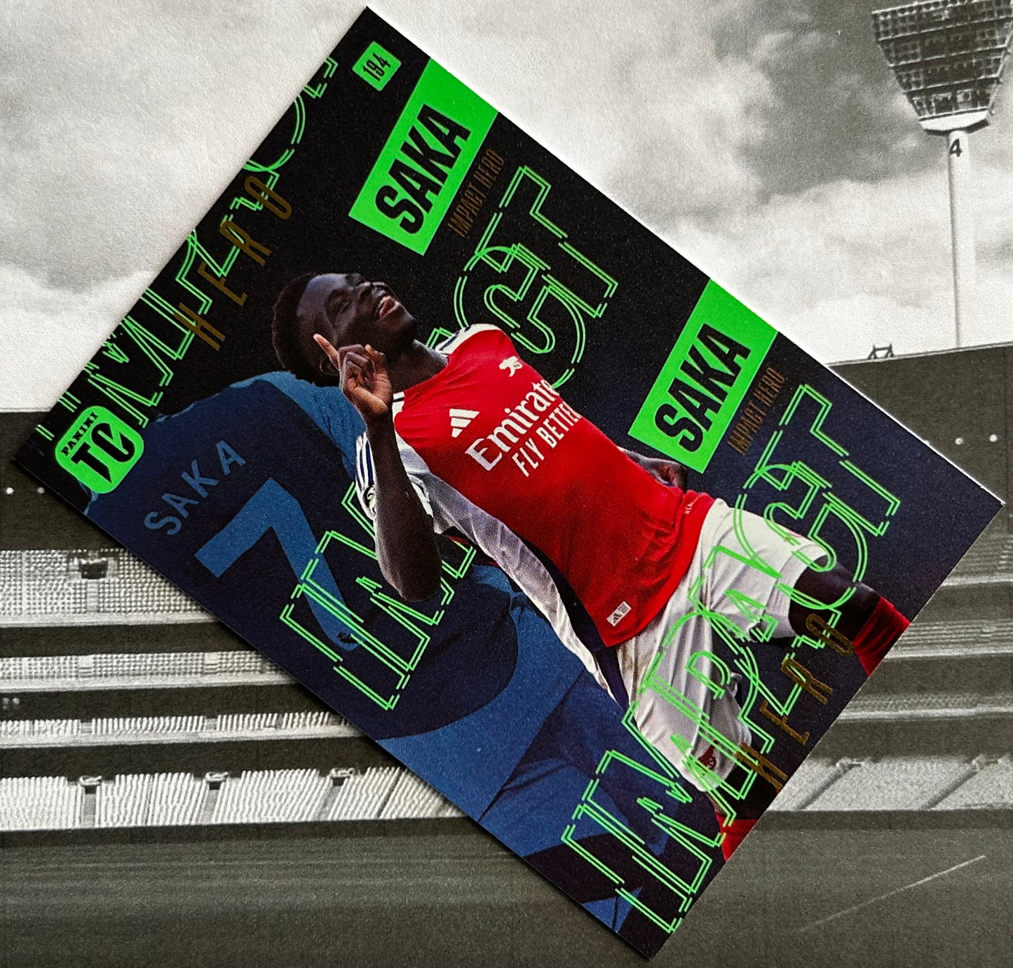 Panini Top Class 2025 - BUKAYO SAKA (ARSENAL) Impact Hero #184