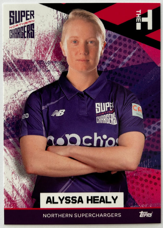 Topps The Hundred 2022 Trading Card Collection - ALYSSA HEALY (Northern Superchargers)