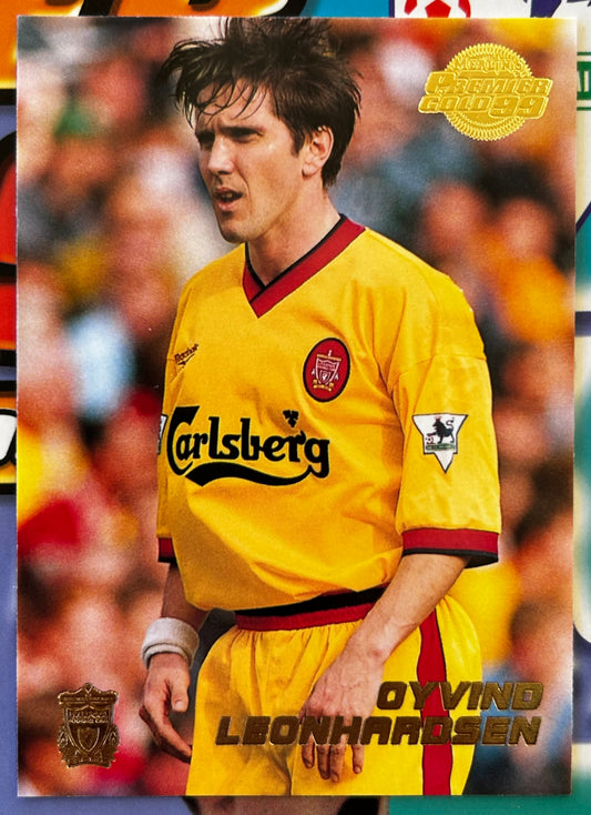 Merlin's Premier Gold 99 Trading Cards - OYVIND LEONHARDSEN (LIVERPOOL) #78