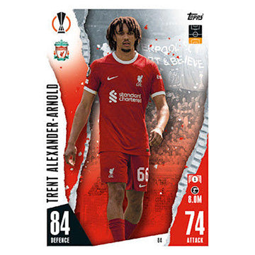 Topps 2023-24 Match Attax UEFA Single LIVERPOOL Cards (#82 - #99)