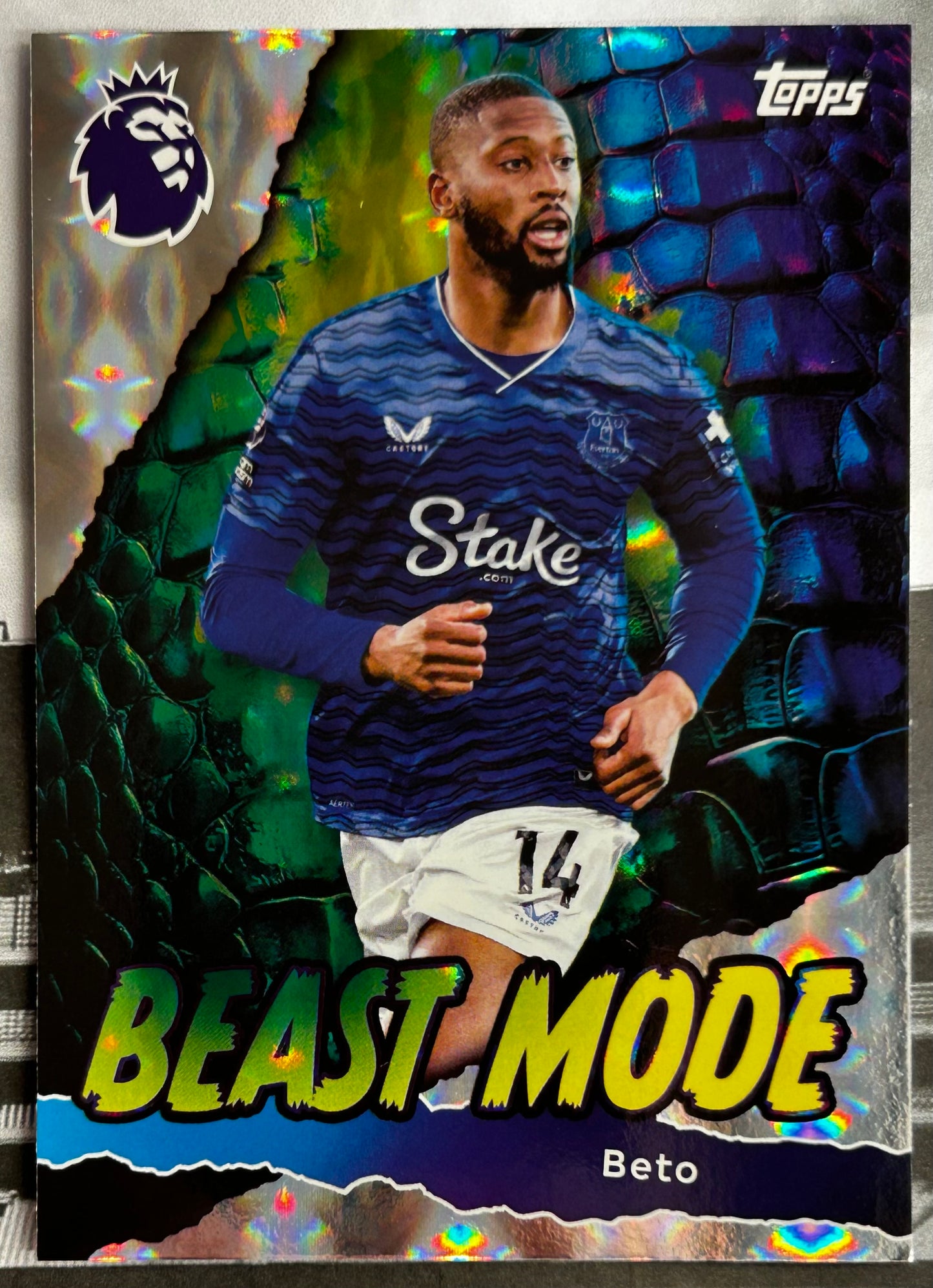 Topps Premier League 2026 Debut Edition - Single BEAST MODE Insert Cards #421 - #440