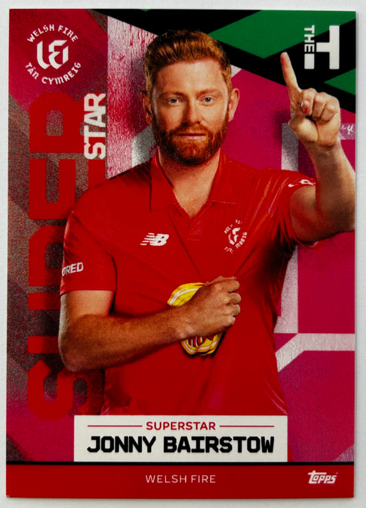 Topps The Hundred 2022 Trading Card Collection - JONNY BAIRSTOW (Welsh Fire) Superstar
