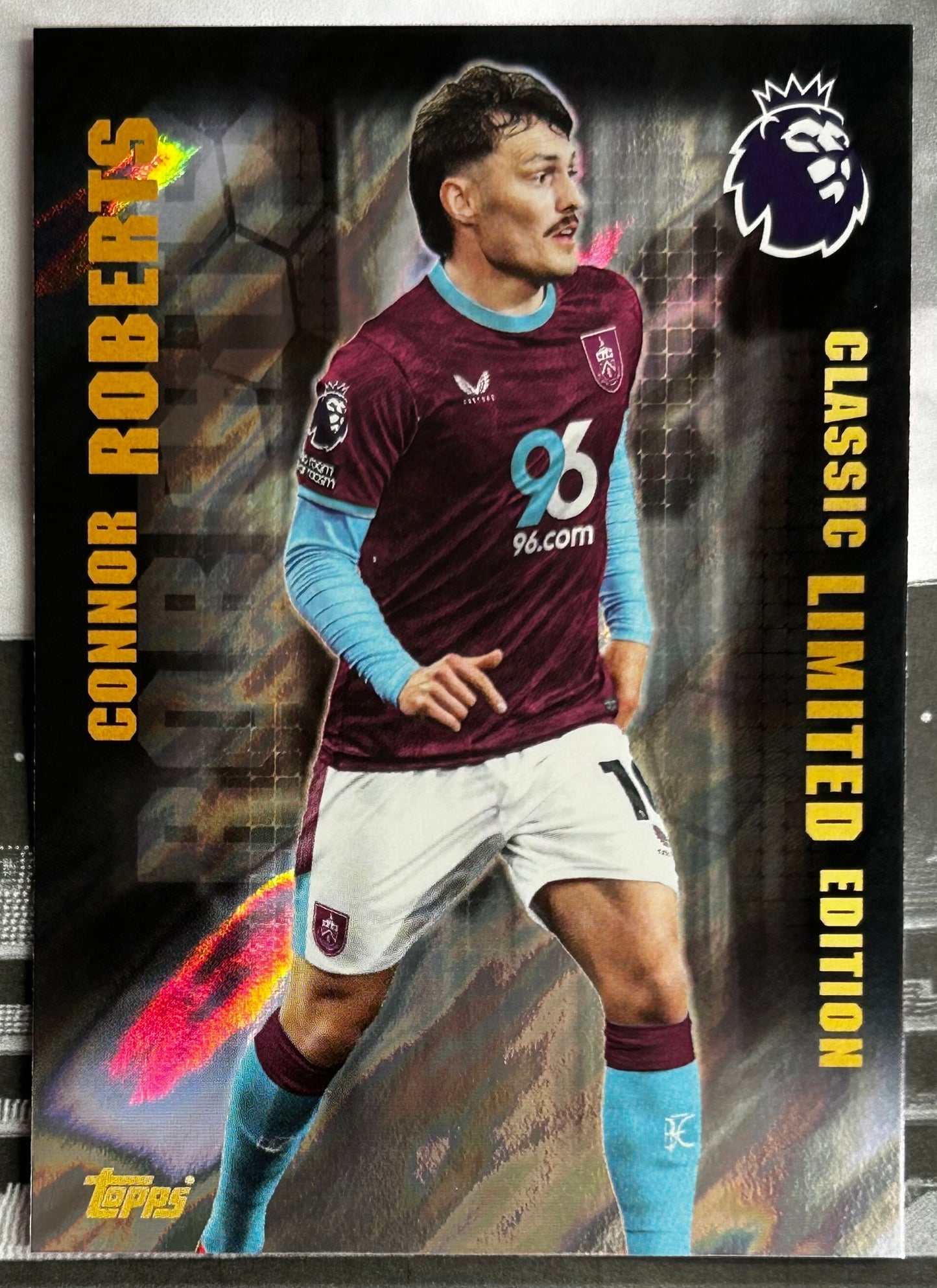 Topps Premier League 2026 Debut Edition - CONNOR ROBERTS (BURNLEY) Classic Limited Edition LE19