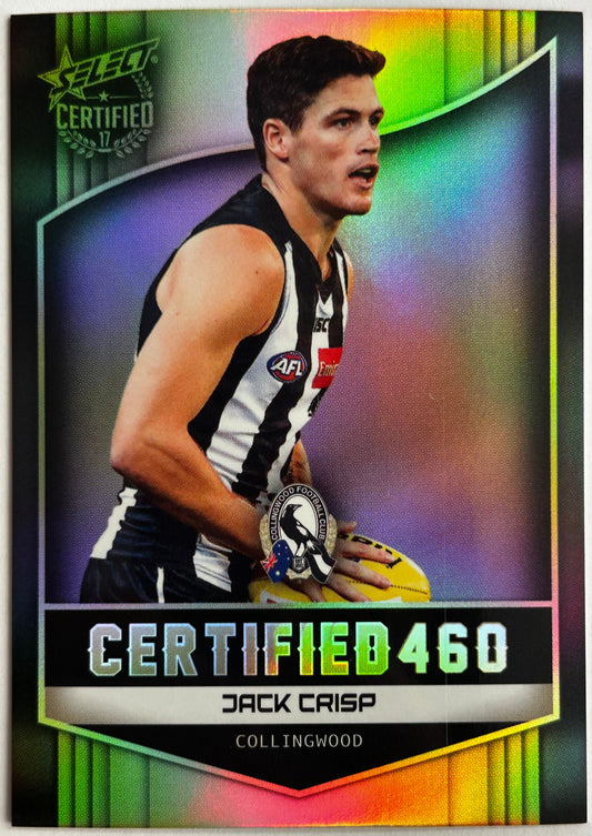Select AFL 2017 Certified - JACK CRISP (COLLINGWOOD) Certified 460 C42