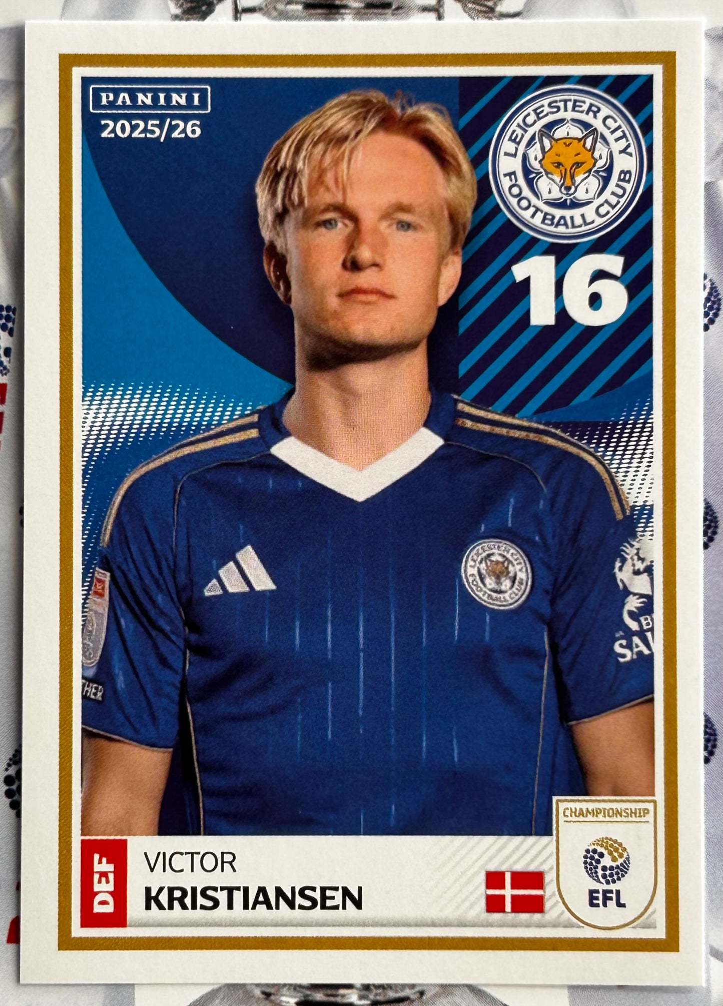 Panini EFL 2025-26 Sticker Collection - Single LEICESTER CITY Stickers (#161 - #178)