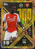 Topps 2024-25 Match Attax Extra UEFA - BUKAYO SAKA (ARSENAL) 100 Club #336