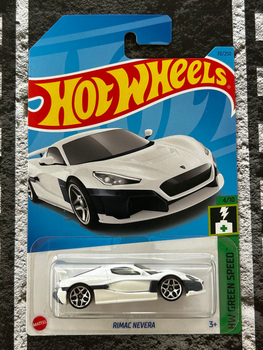 Mattel Hot Wheels Diecast Basic 1:64 - Rimac Nevera HW Green Speed