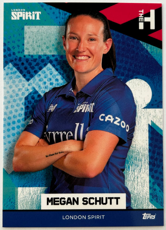 Topps The Hundred 2022 Trading Card Collection - MEGAN SCHUTT (London Spirit)