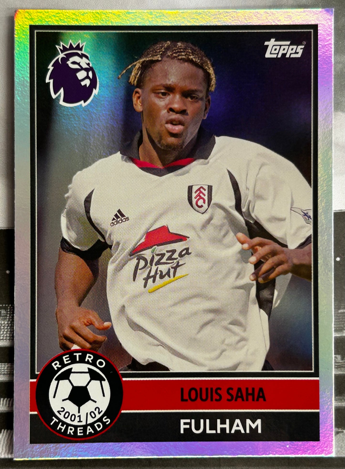 Topps Premier League 2026 Debut Edition - Single RETRO THREADS Insert Cards #381 - #400