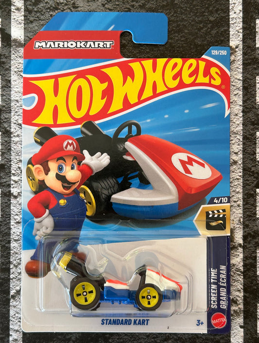 Mattel Hot Wheels Diecast Basic 1:64 - Mariokart Standard Kart Screen Time (2026)