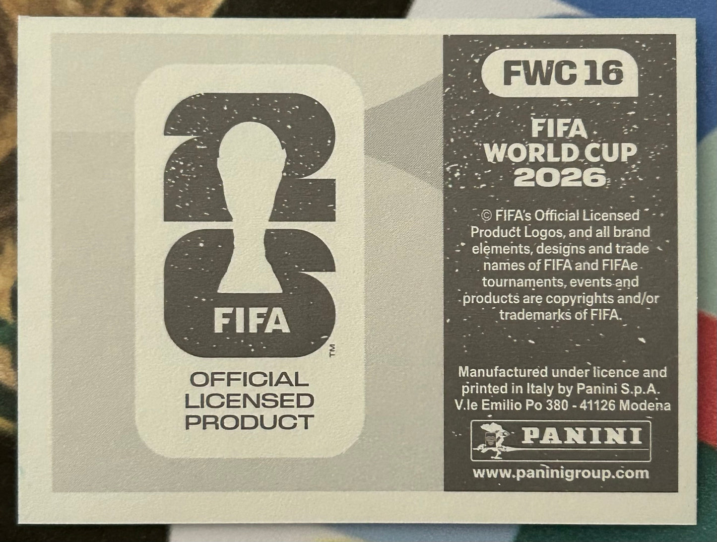 Panini FIFA World Cup 2026 Official Sticker Collection - TEAM PHOTO (BRAZIL 2002) World Cup History Sticker FWC16