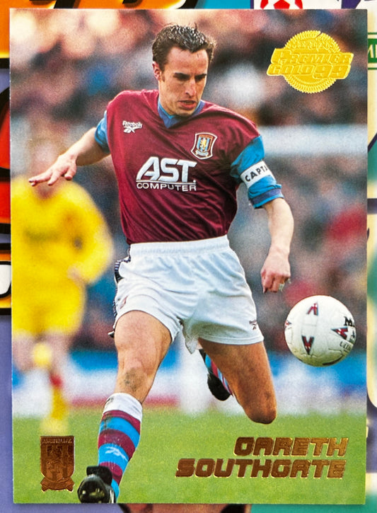 Merlin's Premier Gold 99 Trading Cards - GARETH SOUTHGATE (ASTON VILLA) #11
