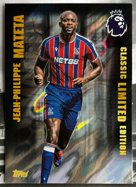 Topps Premier League 2026 Debut Edition - JEAN-PHILIPPE MATETA (CRYSTAL PALACE) Classic Limited Edition LE7