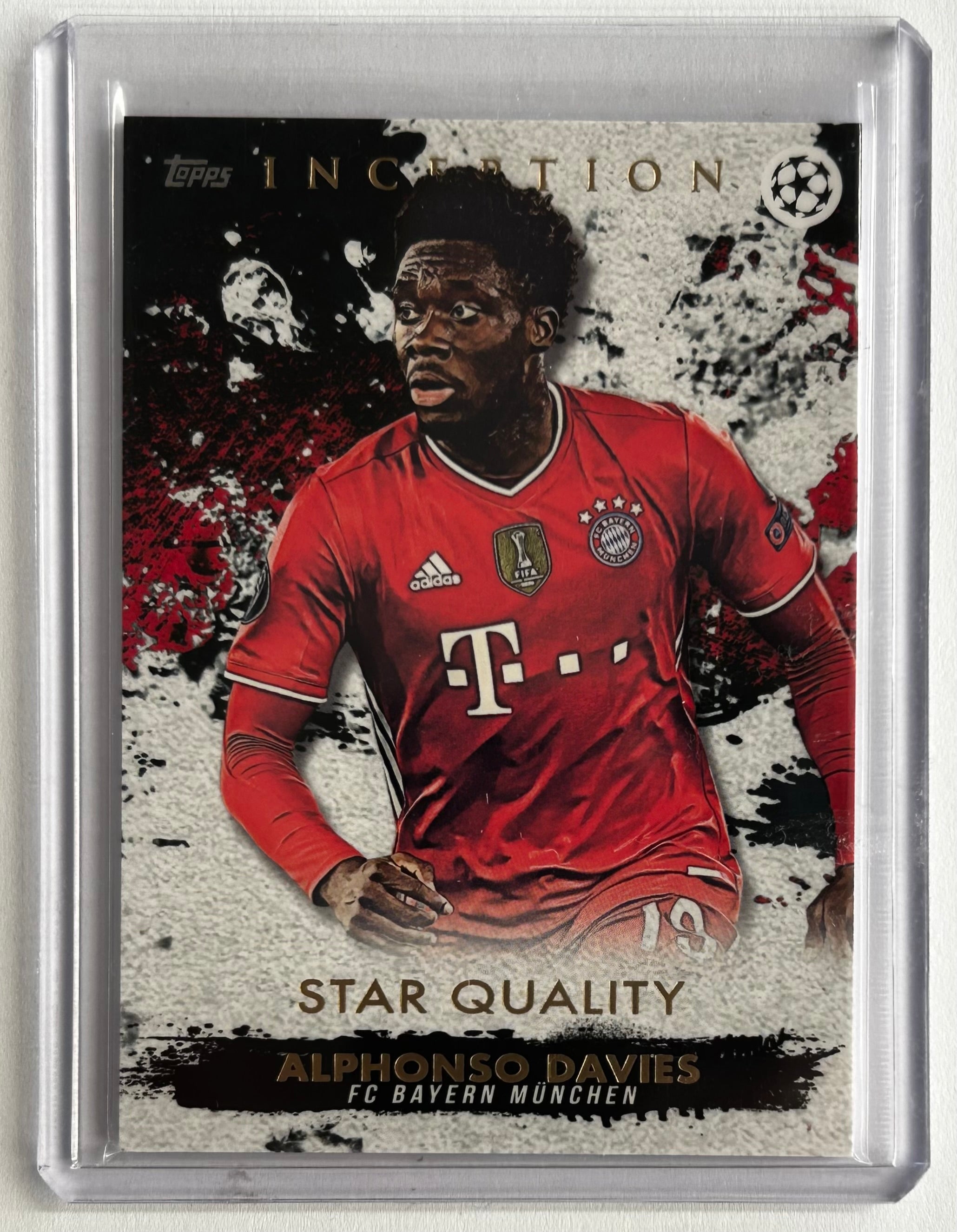 2020-21 Topps Inception UCL - ALPHONSO DAVIES (BAYERN MUNICH) Star Qua ...