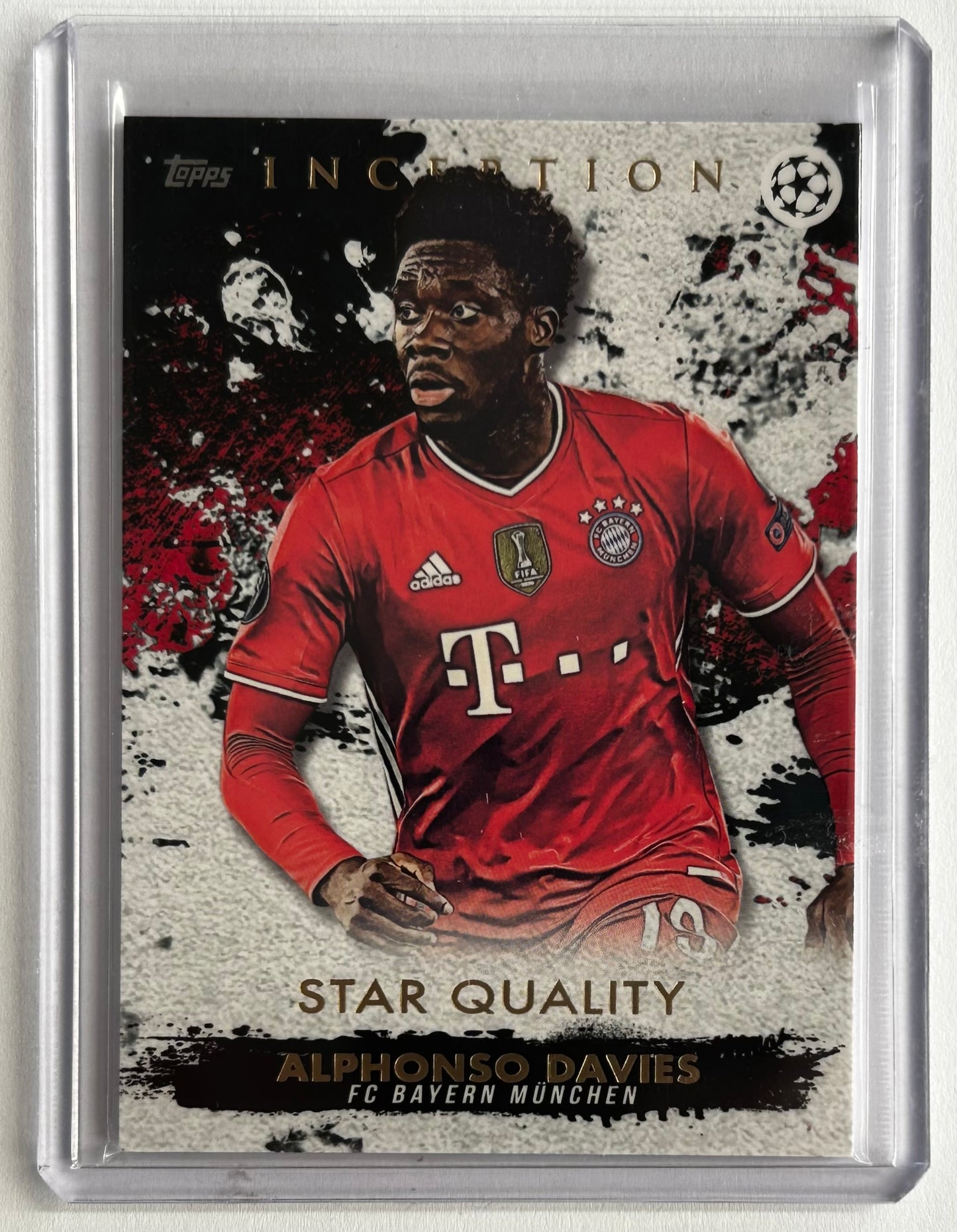 2020-21 Topps Inception UCL - ALPHONSO DAVIES (BAYERN MUNICH) Star Quality