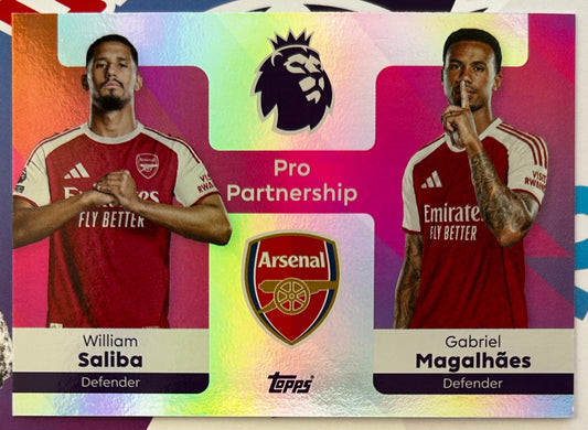 Topps Premier League 2026 Debut Edition - Single PRO PARTNERSHIPS Insert Cards #361 - #380