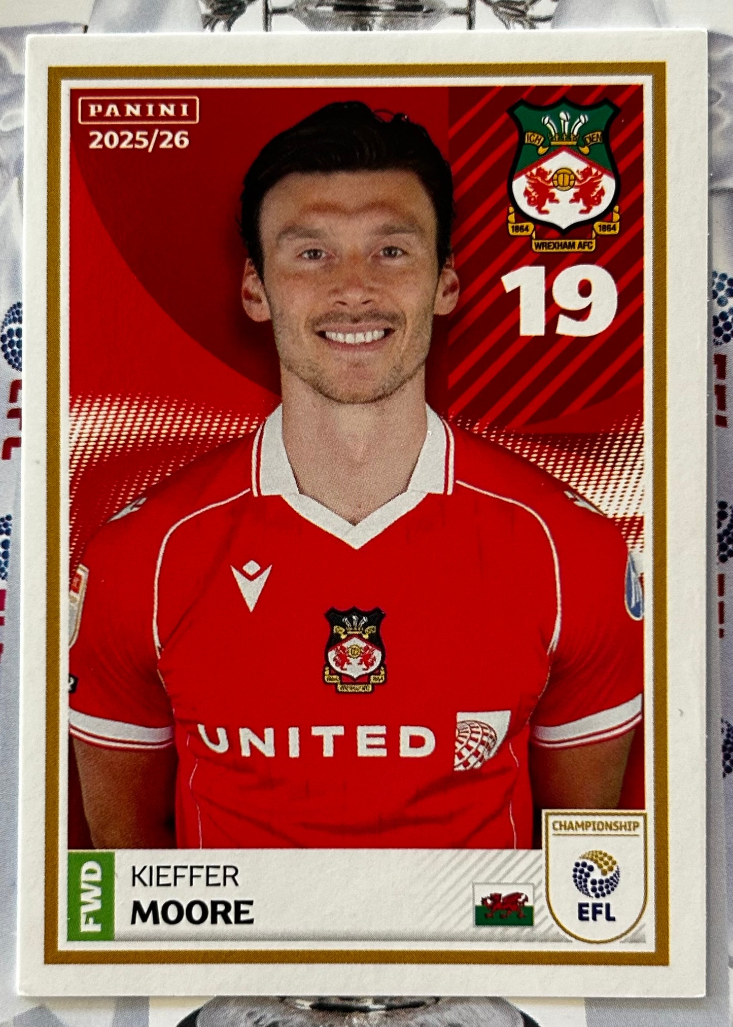 Panini EFL 2025-26 Sticker Collection - Single WREXHAM Stickers (#455 - #472)